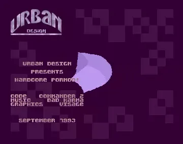 Hardcore pornoo - by Urban Design - 1993 - Intro