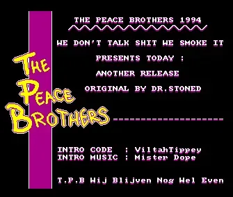 Another Release - by Peace Brothers, The - 1994 - Intro