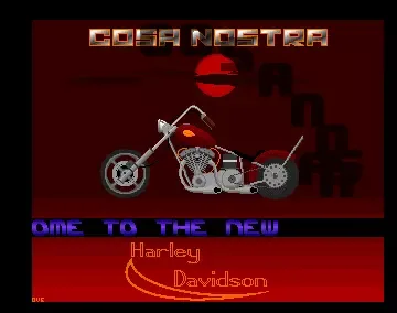 Harley Davidson - by Cosa Nostra - 1988 - Demo