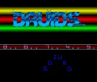 First Amiga Demo - by Druids - 1989 - Demo