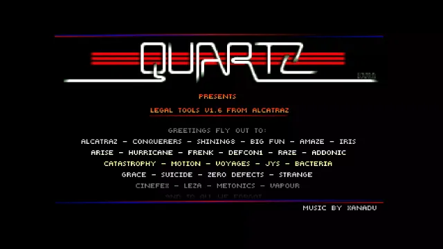 Legal Tools v1.6 - by Quartz - Cracktro