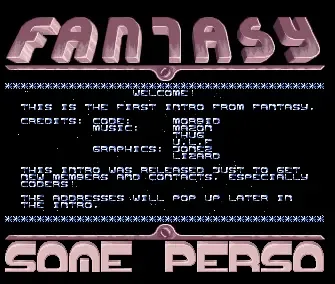 Fanta - by Fantasy Sweden - 1992 - Intro