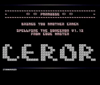 Spellfire the Sorceror v1.12 - by Paradise - 1991 - Cracktro