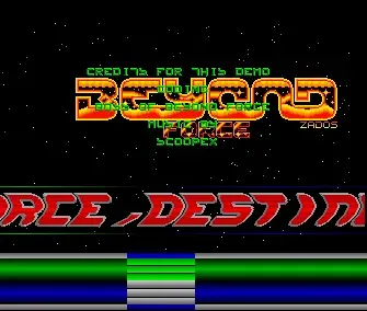 Second Amiga Demo - by Beyond Force - 1988 - Demo
