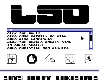 Happy Christmas - by LSD - 1989 - Musicdisk