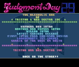 Judgment Day 29 - by TRSI - 1991 - Pack