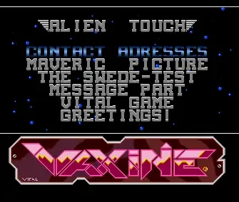 Alien Touch - by Vaxine - 1990 - Demo