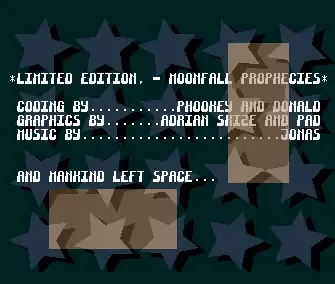 Moonfall Prophecies - by Limited Edition - 1992 - Demo