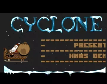 Xmas Demo - by Cyclone - 1990 - Demo