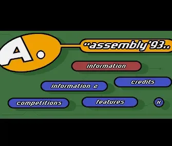 Assembly 1993 Invitation - by Virtual Dreams - 1993 - Intro