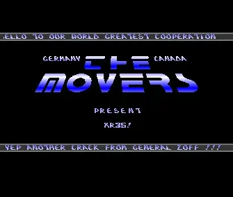 XR35 - by Movers, The - 1988 - Cracktro