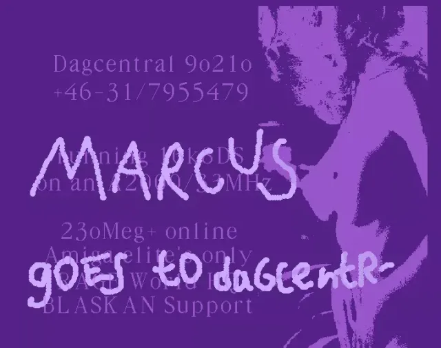 Marcus Goes to Dagcentral - by Rage - 1993 - Demo