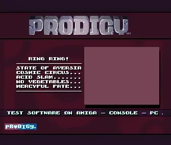 Cedric - by Prodigy - 1995 - Cracktro