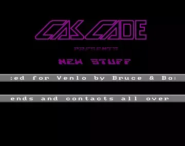 New Stuff for Venlo - by Cascade - 1988 - Intro