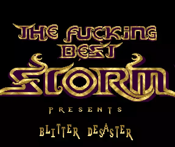 Blitter Desaster - by Storm - 1990 - Demo