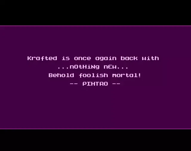 Pihtro - by Krafted - 1992 - Intro