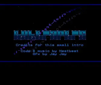 Heatbeat's First Intro - by Byterapers - 1990 - Intro