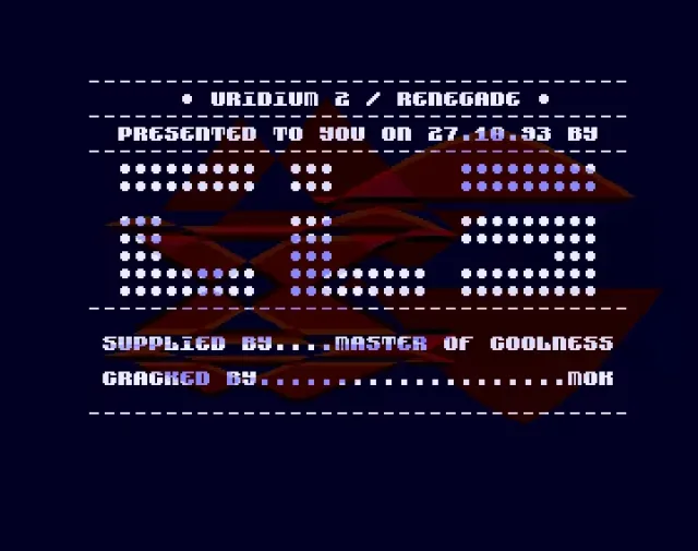 Uridium 2 - by Classic - 1993 - Cracktro