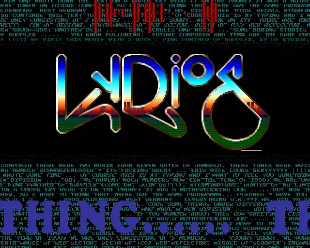 Mental Scrollover - by Kyrios - 1990 - Demo